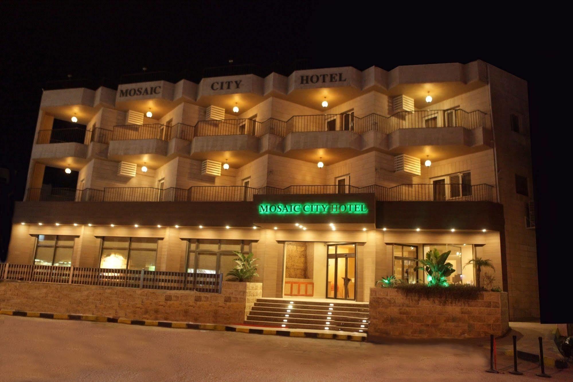 Mosaic City Hotel Madaba Eksteriør bilde